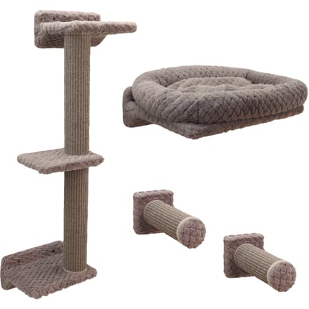 Kerbl Pet klimwand Monte Alpi voor katten - set van 4 delen kat