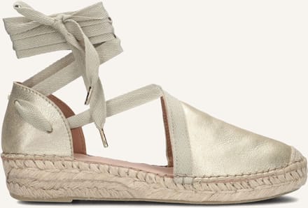 Fred De La Bretoniere Romi Luz Espadrilles - Dames - Goud - Maat 40