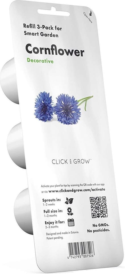 Cornflower  Refill 3-Pack (voor Click and Grow Smart Garden toestellen)