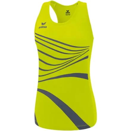 Erima Racing Hardloopsinglet Dames - Fluogeel | Maat: 34