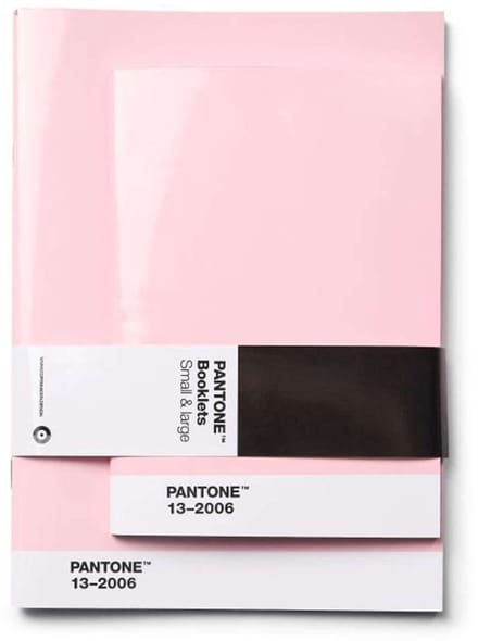 Copenhagen Design - Schriften Set van 2 Stuks Gestipt - Light Pink 13-2006 - Papier - Roze -