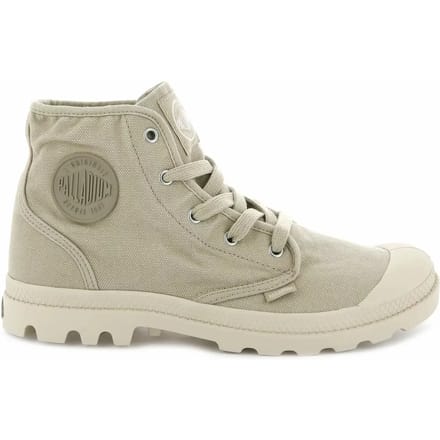 Palladium Pampa Hi dames veterboot - Beige - Maat 36