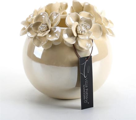 Vaas Jolie 1 Creme Nature 15x15x15
