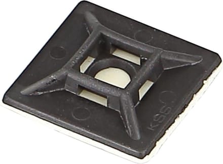 Mounts for cable tie width max. 5.5 mm 100 stuks 27.5x27.5mm