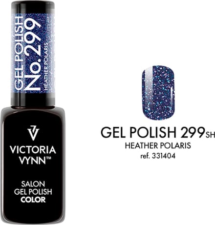 Victoria Vynn – Salon Gelpolish 299 Heather Polaris (flash blauw) - reflecterende gel polish - gellak - reflect - reflectie - glitter - nagels - nagelverzorging - nagelstyliste - uv / led - nagelstylist - callance