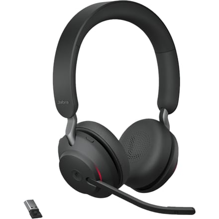 Jabra Evolve2 65 MS Mono - Bluetooth Headset - op oor - omkeerbaar - Bluetooth - draadloos - USB-C