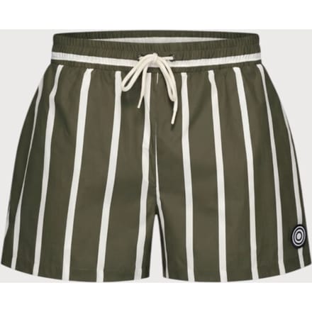 Blue Industry De gestreepte swimshort |
