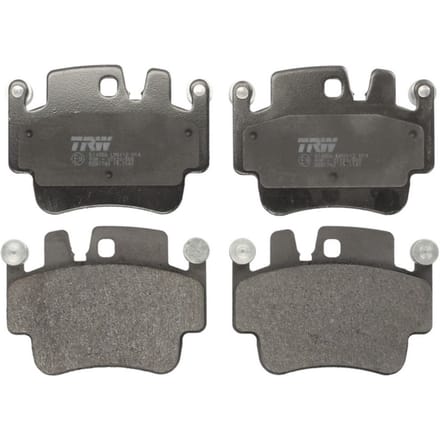Remblokset TRW GDB1742, voorkant, achter