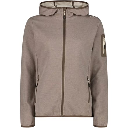 Hoodie met mesh-inzetten dames CMP Knit-Tech