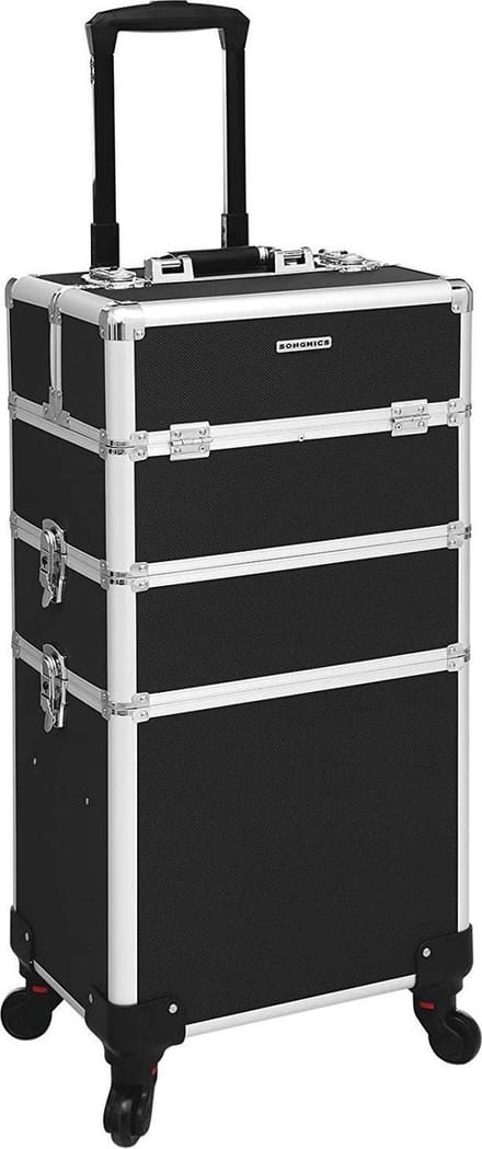 Nancy's XXL Pro Make Up Koffer - Cosmetica Trolley - Make-up Organizer Op Wielen