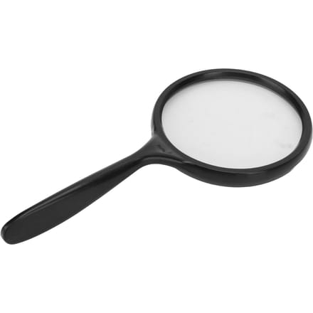 Loupe portative 3x ergonomique à manivelle pour personnes âgées pour la lecture