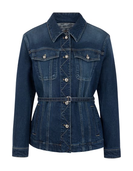 Marccain Jack Jackets Donkerblauw Bc 31.04 D08