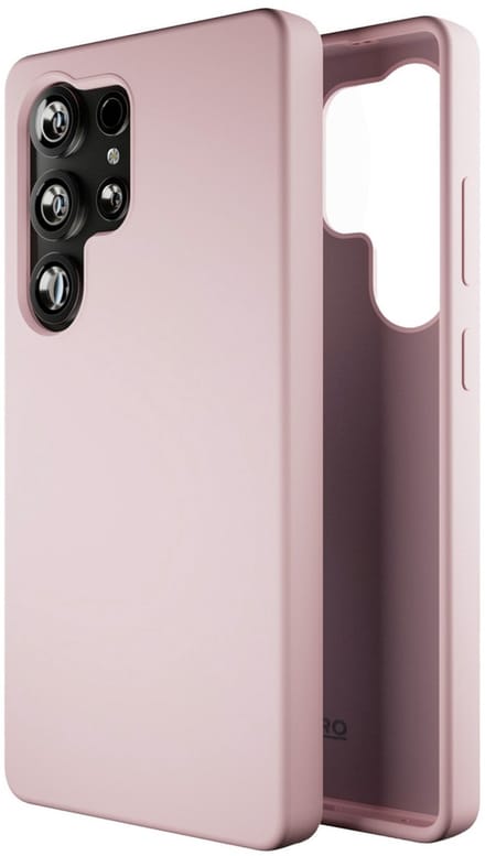 Puro Icon - Samsung Galaxy S25 Ultra Hoesje - Roze - TPU + PC - Ergonomisch