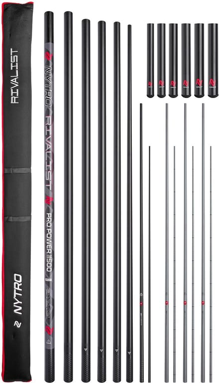 Nytro - Vaste hengel Rivalist Pro Power Pole Pack / 10.00m - Nytro