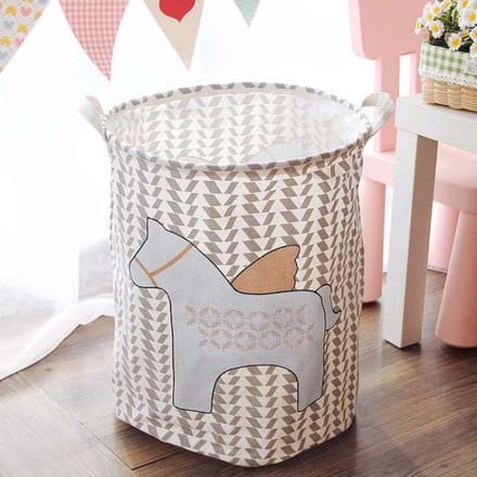opbergmand/tas voor was of speelgoed -
