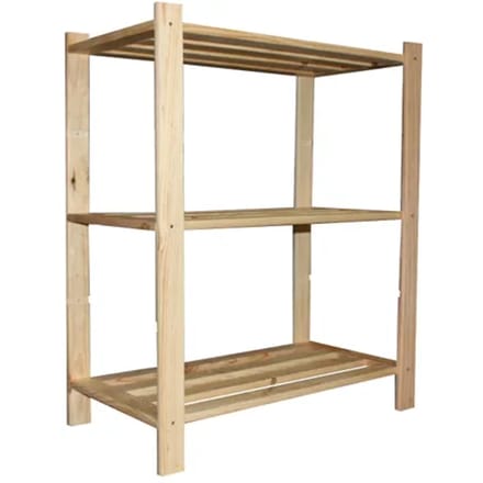Sencys Rek 3 Legplank In Massief Den 94x75x40cm