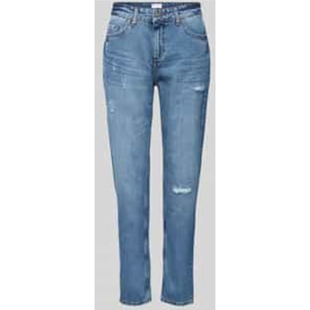 Baggy fit jeans in een destroyed-look