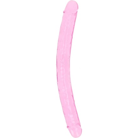 RealRock by Shots Realistische dubbel dildo's - 13'' / 34 cm - Roze
