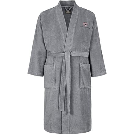 Jan Vanderstorm herren Badjas - 56/58 - grijs - Plus Size