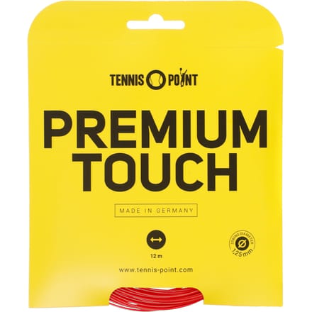 Tennis-Point Premium Touch Set Snaren 12m-Rood