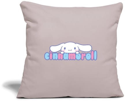 Cinnamoroll Gluurt Over De Letters Sierkussenhoes, 45 x 45 cm