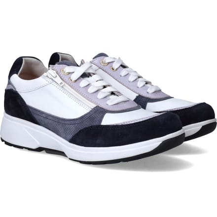 Xsensible Pristina Sneakers - Leer - Dames - Zwart - Maat 41