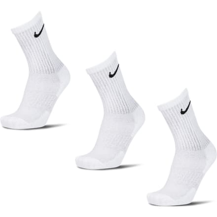 Nike Everyday Cushioned Crew 3 Pack Sokken Unisex - Wit - Maat 38-42