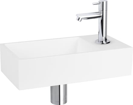 Differnz Fonteinset Mix&match Solid S Recht Chroom