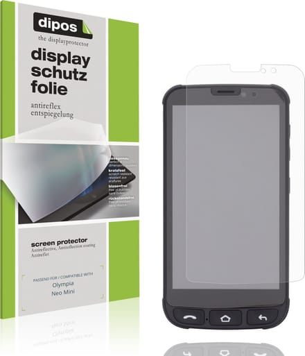 dipos – 4x Matte Beschermfolie geschikt voor Olympia Neo Mini | Krasbestendige & antireflecterende Screenprotector Ultra-Thin
