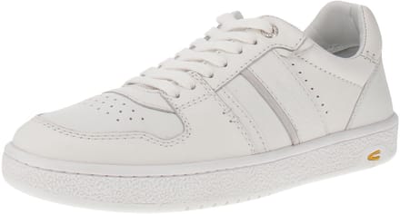 camel active Sneakers van glad leer en suède - Maat menswear-43 - Wit