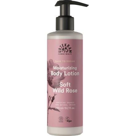 Urtekram Soft Wild Rose Hydraterende Body Lotion Lichaamsverzorging Dames 245 ml