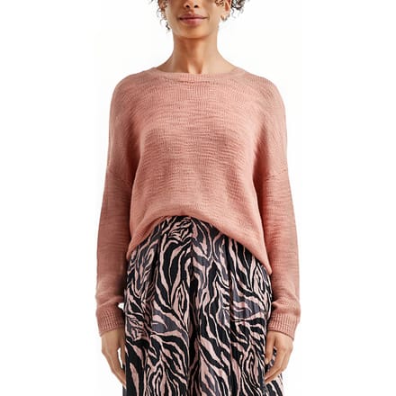 s.Oliver -qs Pullover Pink Talla: XL | Sudaderas con Capucha Outlet | Mujer | Rosa
