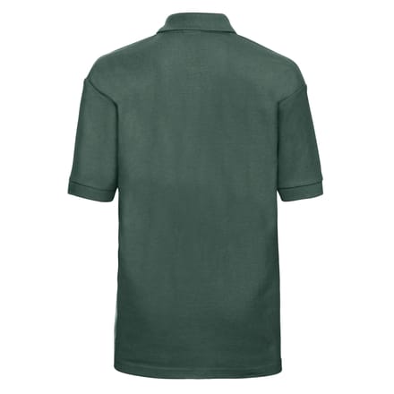 Russell Kinder/Kinder Piqué Poloshirt (Fles groen)