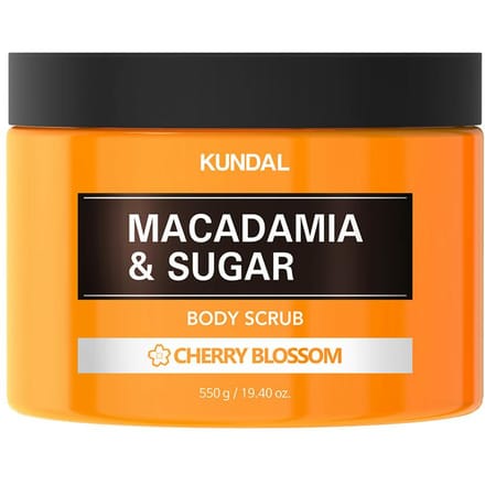 Kundal Macadamia &amp; Sugar Body Scrub Cherry Blossom 550 g