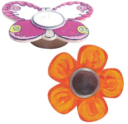 Beleduc Houten Bloem/vlinderlamp