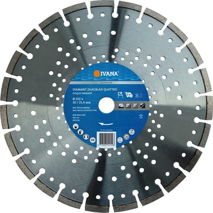 Ivana Diamantzaag Quattro Silverline Ã˜350x30/25.4mm