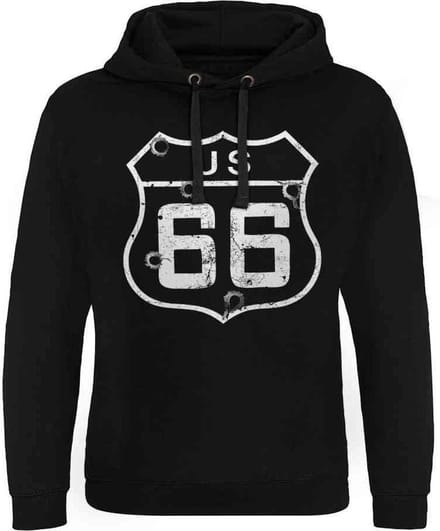 Route 66 Hoodie/trui -S- Bullets Zwart