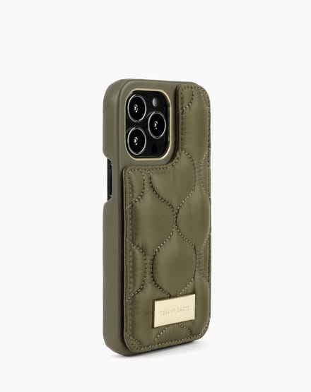 iDeal of Sweden Atelier Case iPhone 12/12P Puffy Khaki