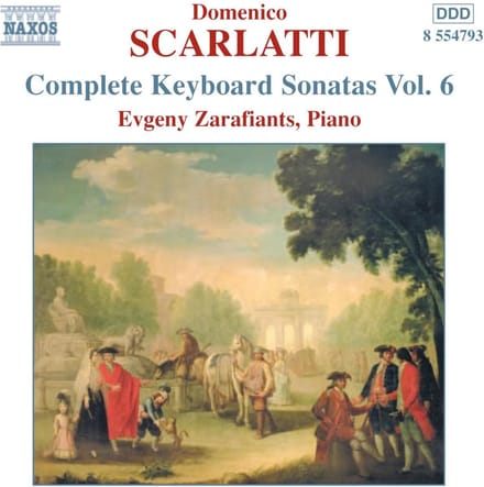 Evgeny Zarafiants - Scarlatti: Keyboard Sonatas 6 (CD)