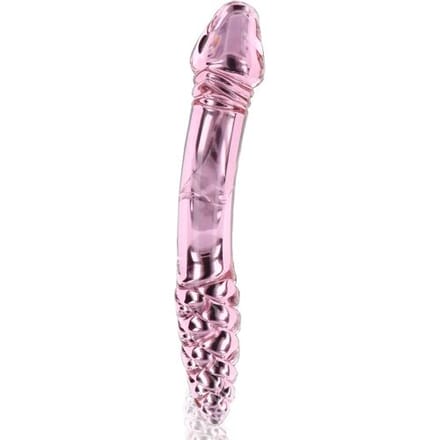 ToyJoy Glass Worxx Rhinestone Scepter Dildo - 23 cm