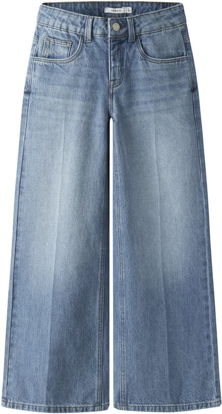 NAME IT - NKFROSE X-WIDE PRESS JEANS 3063-MJ - Meisjes - Jeans