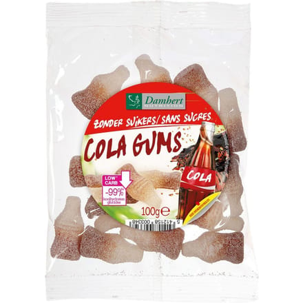 Damhert Colaflesjes Zonder Suiker 100 Bonbons