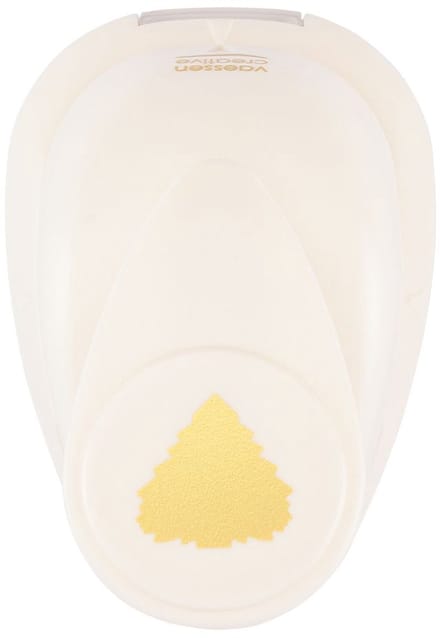 Vaessen Creative Pons - Figuurpons - Dennenboom - 1,4 x 1,4 cm