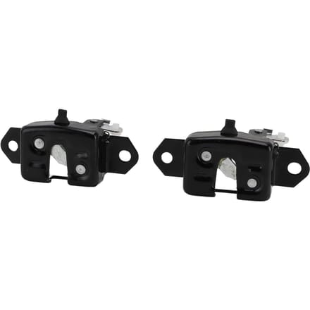 2 pièces Actionneur de verrou de loquet de coffre 90503 EB700 Gauche Droite Commande Sensible Remplacement de Serrure de Hayon pour Navara D40 Pickup gray