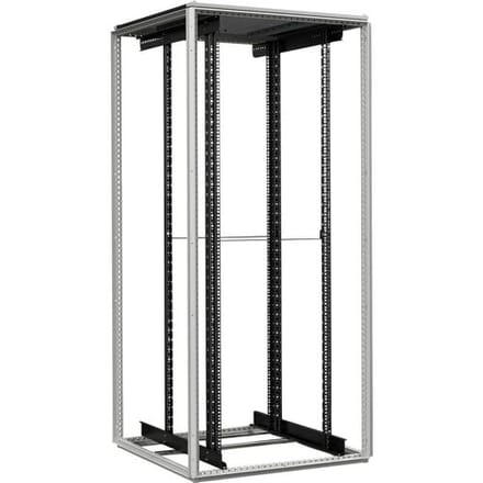 Rittal 1182097 Rails voor patchkast (b x h x d) 800 x 2000 x 1200 mm 42 HE Grijs