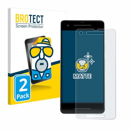 BROTECT - Screenprotector voor Google Pixel 2 - Folie Beschermfolie matte 2 Stuks