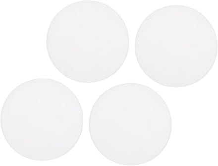 Siliconen Deurstopper - Muur Bumper - Muren Beschermen - Zelfklevend - 8 cm Doorsnee - Wit