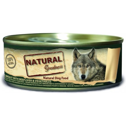 Natural Greatness Chicken Breast With Beef Liver And Vegetables 156g