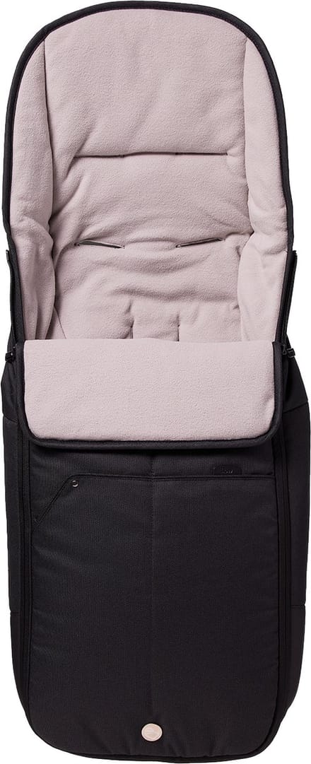 Mutsy Flow Kinderwagen Voetenzak - Verstelbare Maat - Bekleed met Fleece - North Black