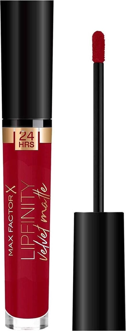 Max Factor Lipfinity Velvet Matte Lipstick - 090 Rustic Red